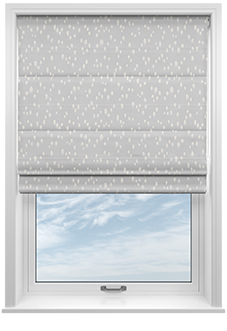 Norrland, Fog - Twist&Fit Roman Blind